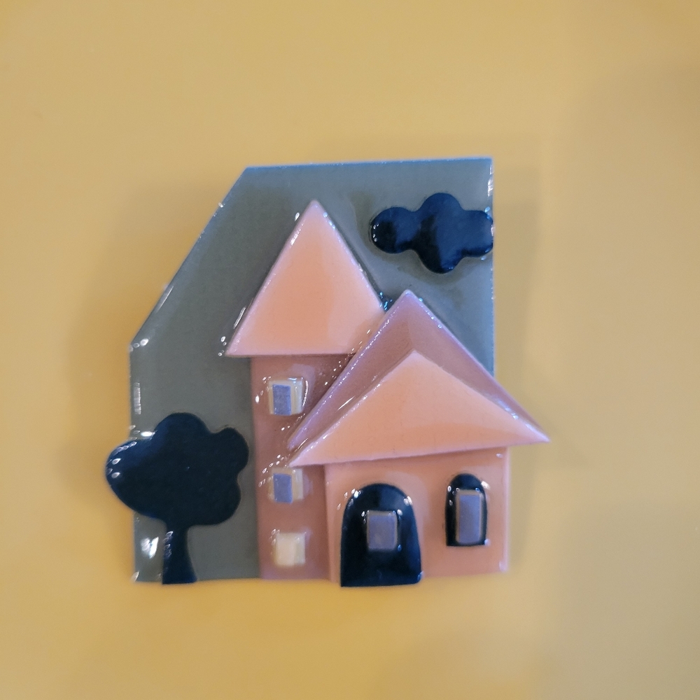 Lucinda Pins Unique Artisan Brooches ~ Handcrafted ~ Eclectic ~ House Pin - Picture 10 of 16